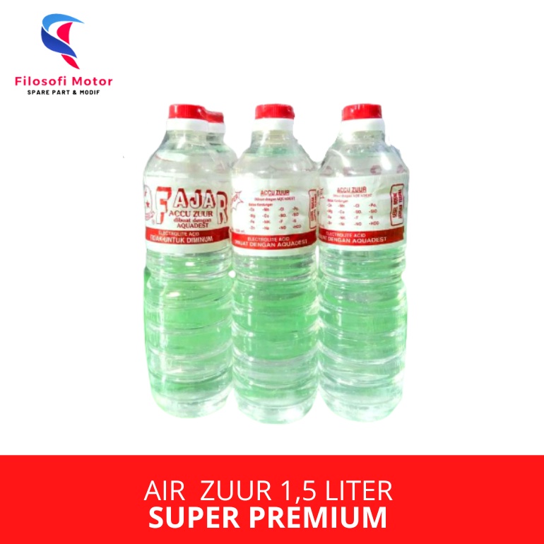 Jual AIR AKI/AIR ZUUR 1,5 LITER SUPER PREMIUM | Shopee Indonesia
