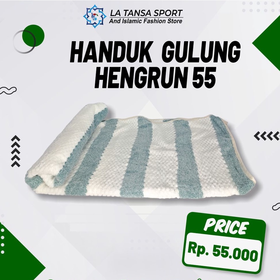 HANDUK GULUNG LEMBUT MERK HENGRUN