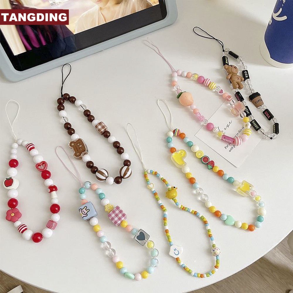 【COD Tangding】Tali Lanyard Handphone DIY Motif Kartun