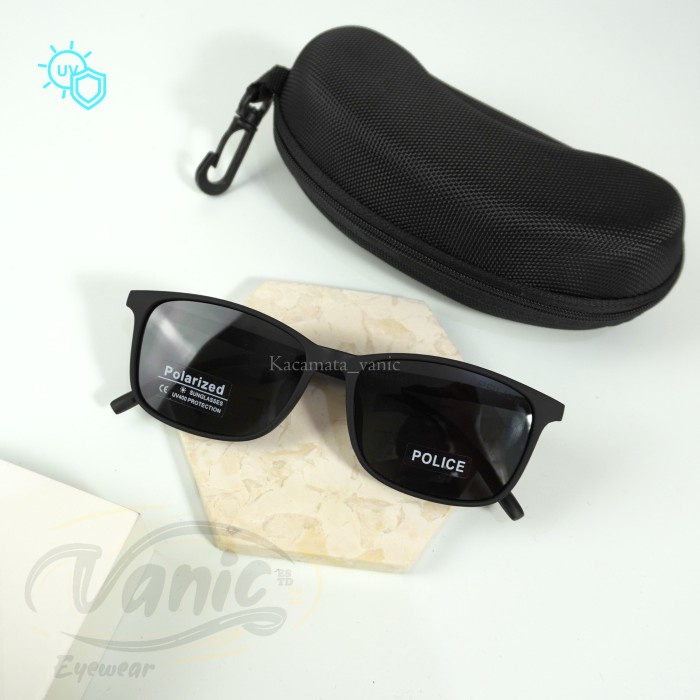 Kacamata Hitam Polarized Police 1216 Pria Wanita