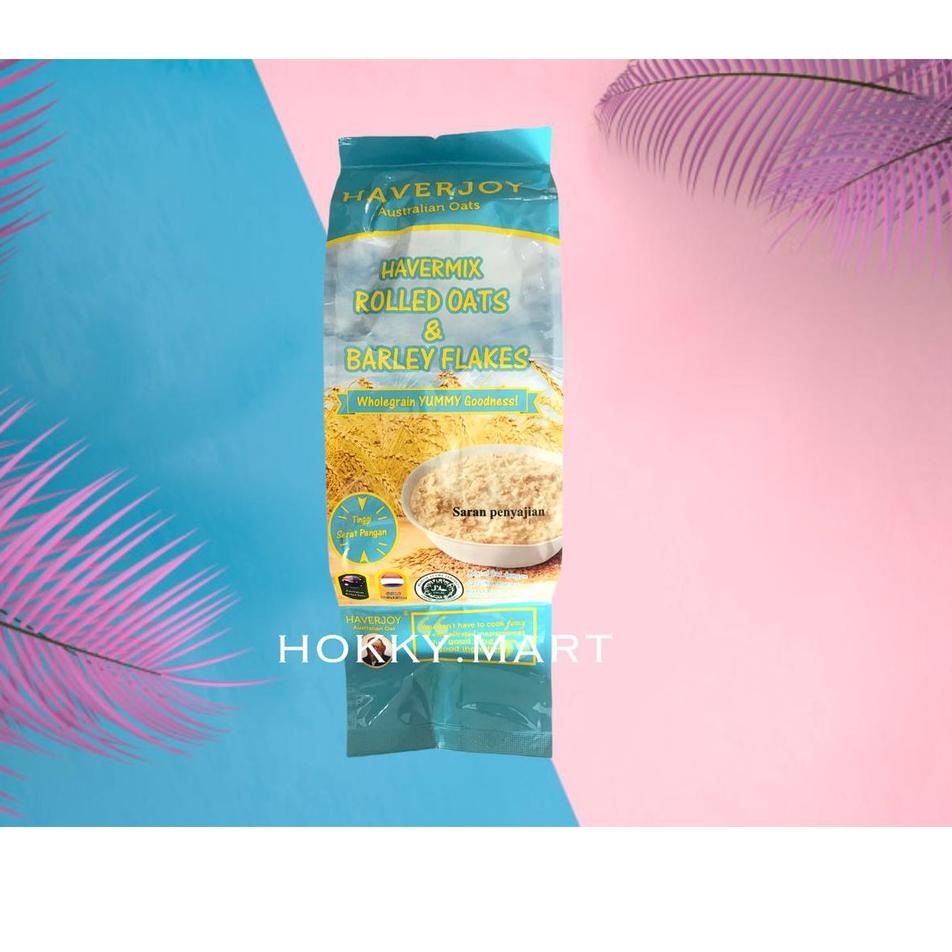 

Segera belanja--Haverjoy havermix ROLLED OATS & BARLEY 500gr/ rolled oats / oat meal / oatmeal
