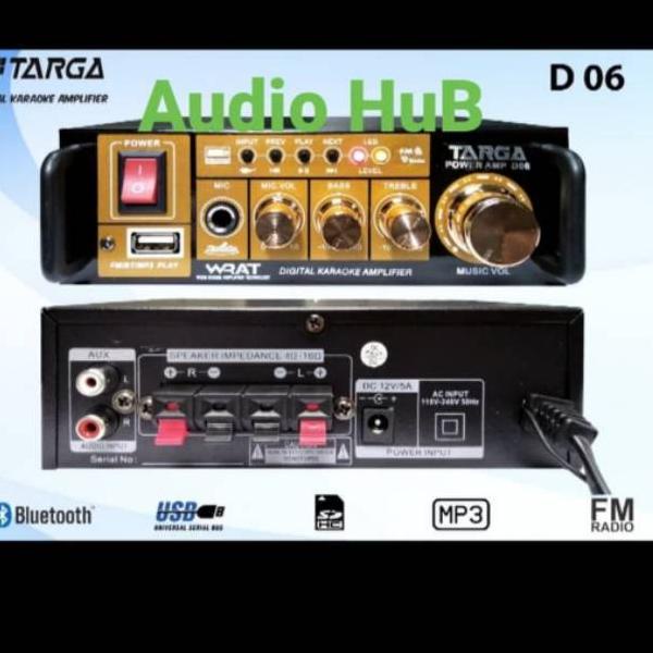 Suplier1--AMPLI KARAOKE TARGA TR D 06 AMPLIFIER MINI TARGA TRD06 USB BLUETOOTH