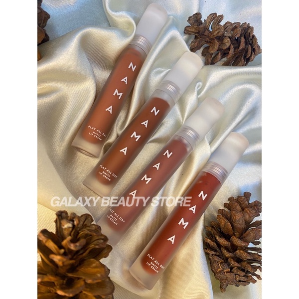 NAMA PLAY ALL DAY MATTE LIP  CREAM / LIP CREAM BY NAMA BEAUTY / LIP CREAM ALL VARIANT