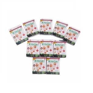 Kinoki White Detox Kaki Paket 10box Isi 100pcs Original Detox Tubuh