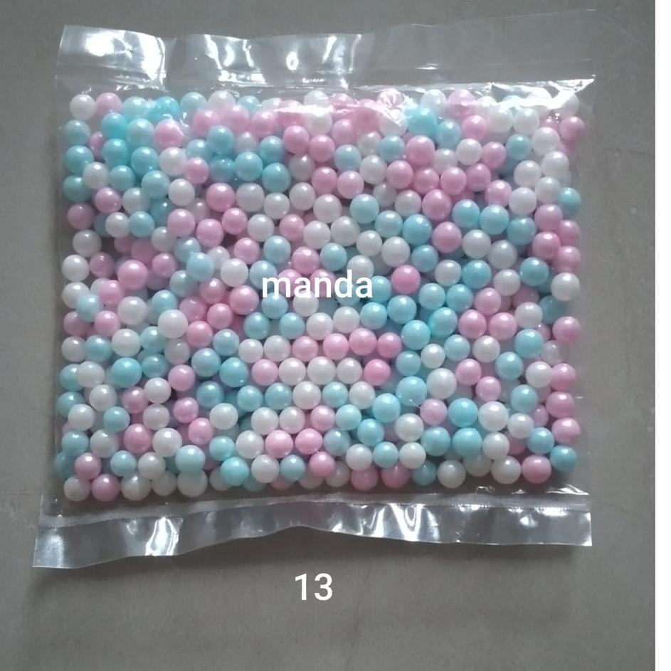 

ヹ Springkel sprinkel trimix hiasan kue tart cupcake gold silver perak emas mutiara bintang 25 gr SIAP KIRIM 3889 ❖