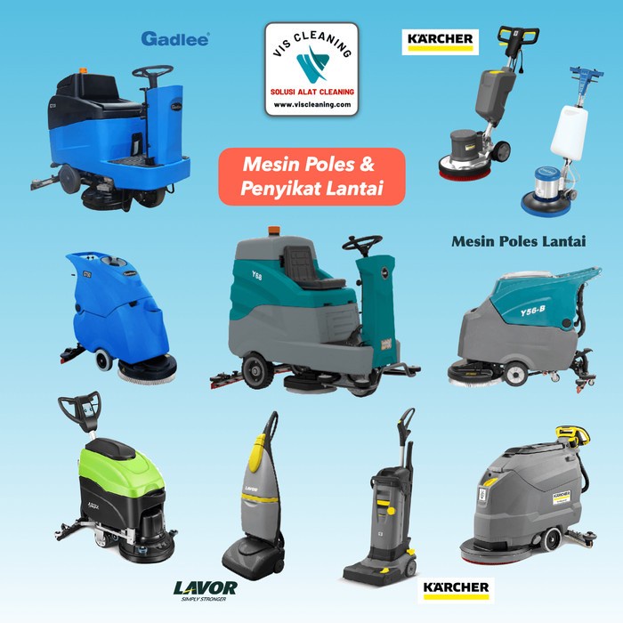 Ride On Floor Scrubber HY55B Battery (Mesin Sikat Lantai)