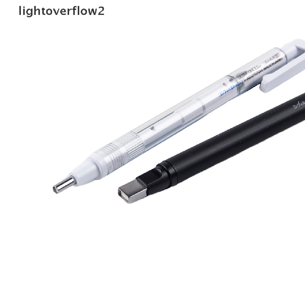 (lightoverflow2) Tom MONO Zero Penghapus Mekanik Bentuk Pulpen Bisa Diisi Ulang Bahan Karet Untuk Sketsa