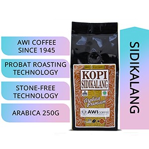 

Awi Coffee Sidikalang Arabica Premium 250grBijiRoastedGrade 1Beans