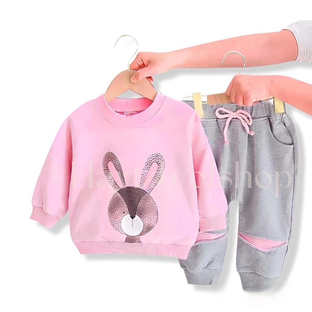 Stelan sweater anak OLIVE 0-6thn / pakaian anak