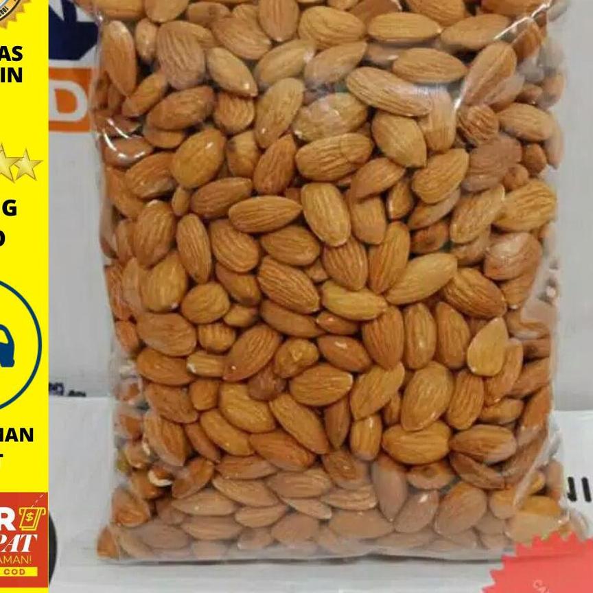 

✨STAR✨ kacang almond panggang kualitas A 250gr !!