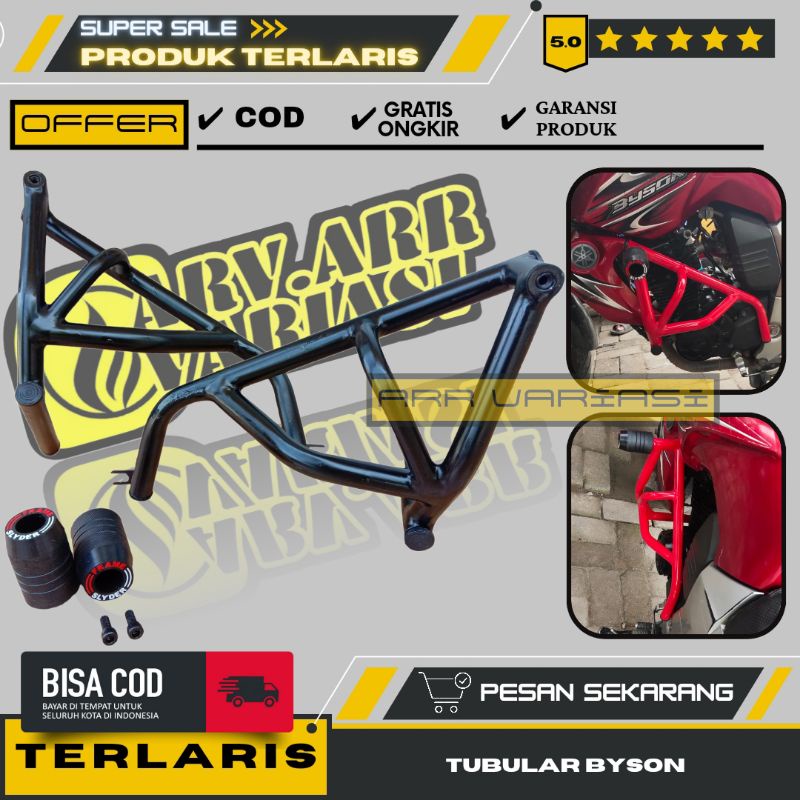 Tubular Byson Karbu #1111ShopeeSuperSeller