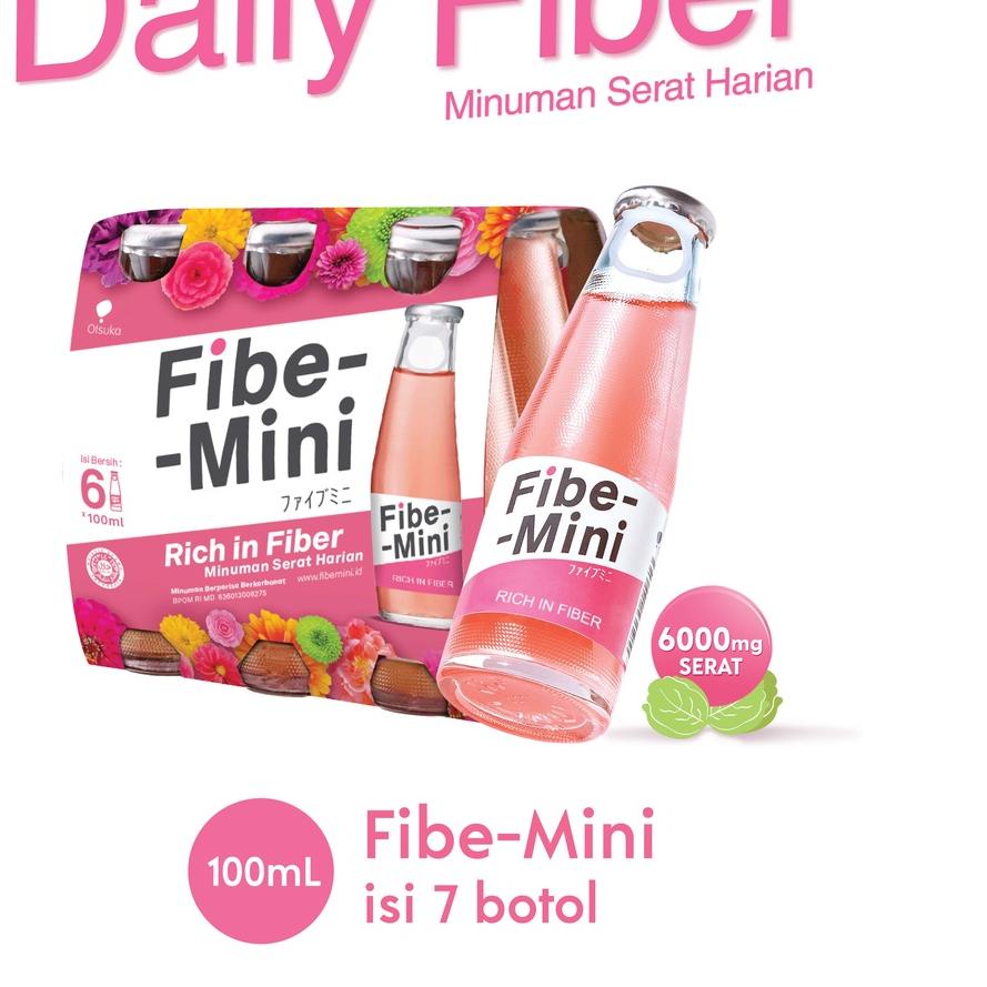 

COD✔️FIBE MINI 100 ml isi 7 Botol|RA1