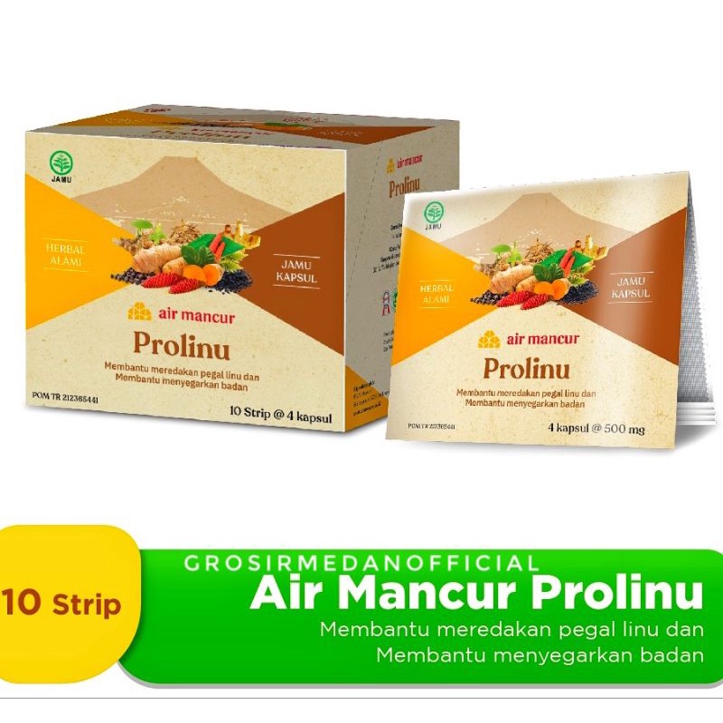 HERBAL PROLINU - MEREDAKAN PEGAL LINU DAN MENYEGARKAN BADAN