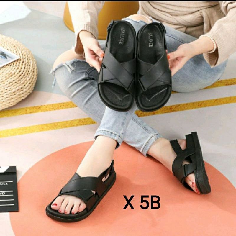 Sandal jelly wanita silang 1728 - X5B