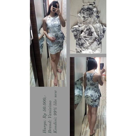 Preloved Peplum Dress