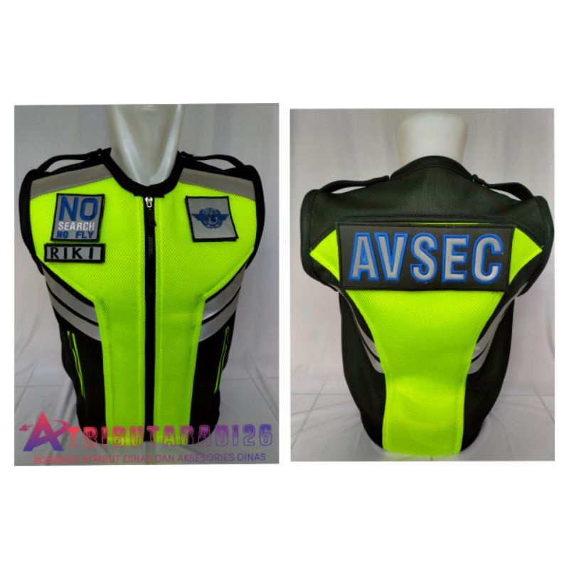 rompi Avsec tebal/rompi bandara/rompi Avsec bandara