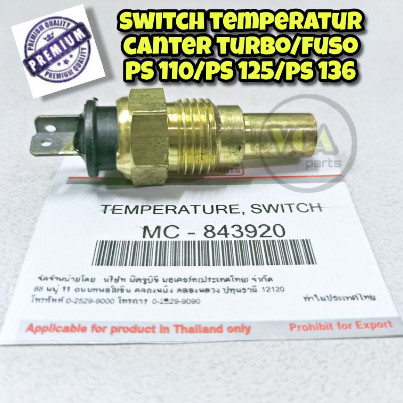 SWITCH TEMPERATUR UNTUK MOBIL CANTER/L300 DIESEL.