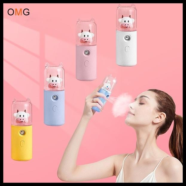 Mini Nano Spray Gun Face Mist Wajah Nano Spray Murah Karakter Usb