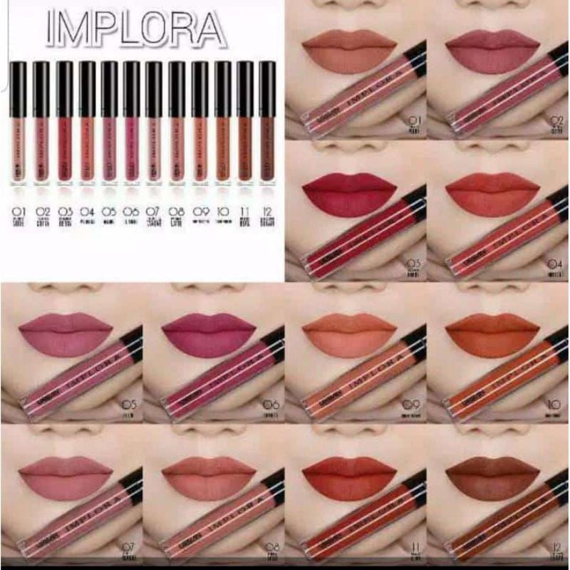 PROMO!! LIP CREAM IMPLORA URBAN LIP CREAM BPOM