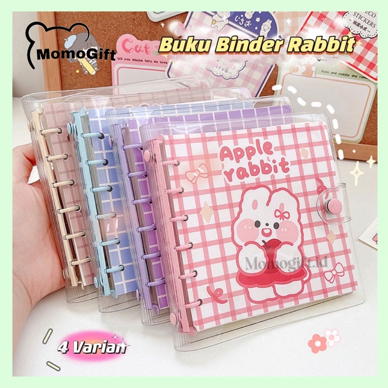 

Buku Binder Notebook Aesthetic Colourfull Edisi Rabbit MP21