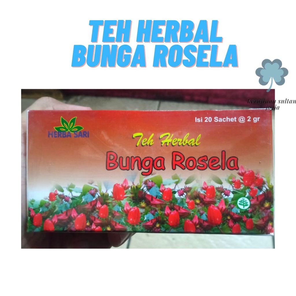 

TEH CELUP BUNGA ROSELLA HERBAL ASLI ORIGINAL