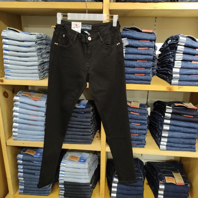 Celana jeans hitam CARDINAL Girl , Jeans Hitam Model superskinny brand Cardinal Girl