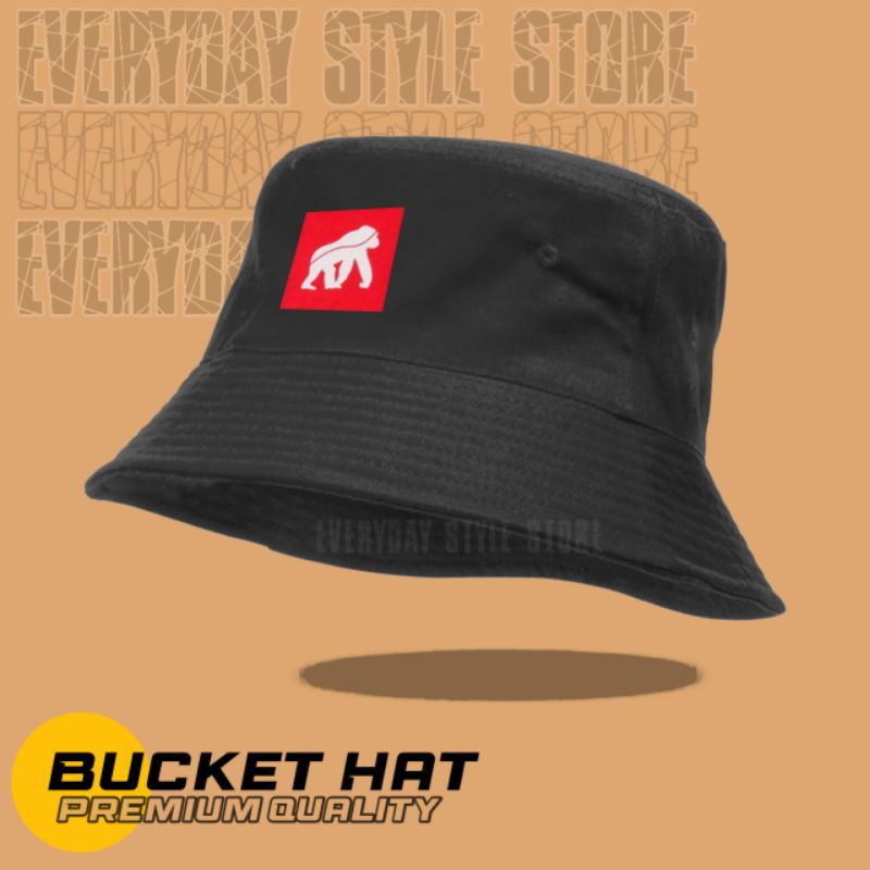 Topi House of Smith Bucket / Bucket Hat High Quality Pria Wanita Distro Logo House of Smith