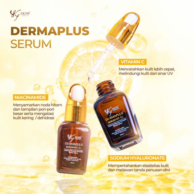 SERUM VIT C DERMAPLUS TERBARU 20ML