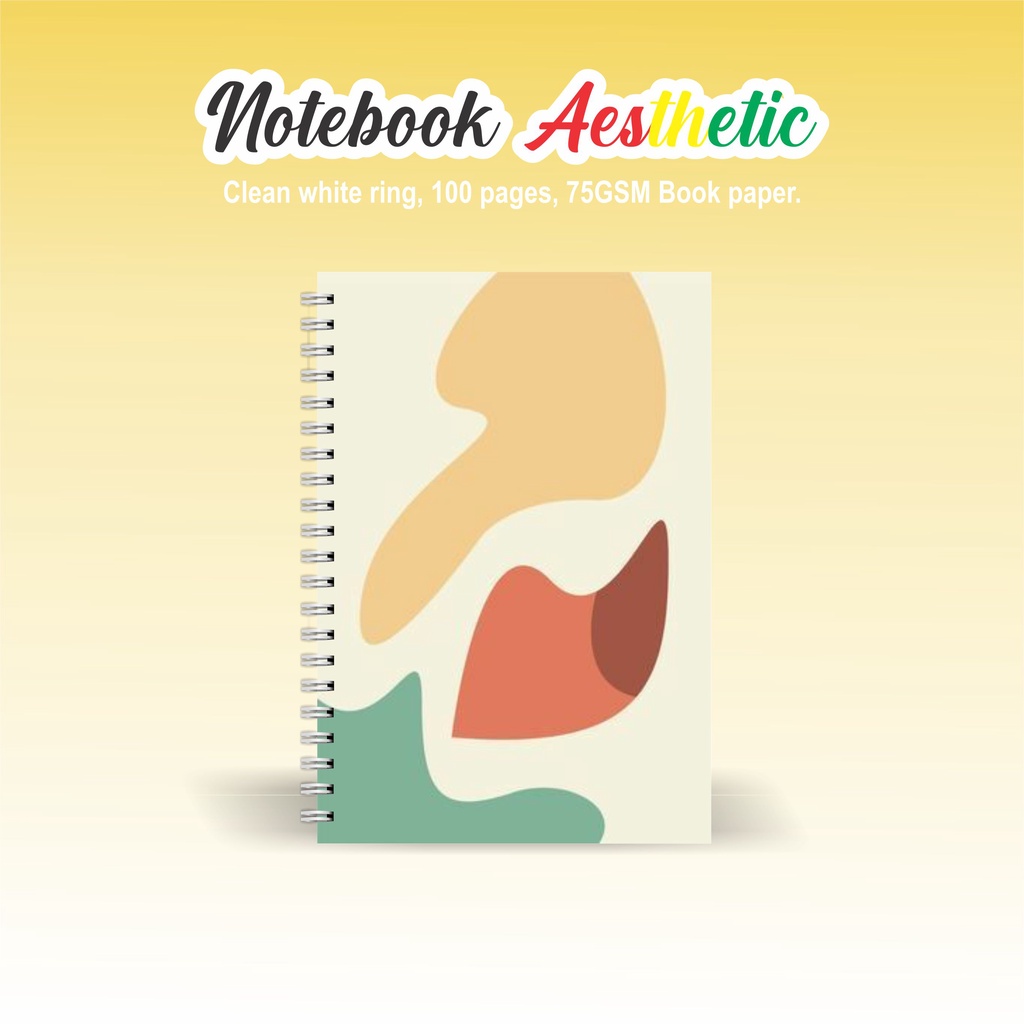 

Notebook Aesthetic BOOKPAPER GRID/KOTAK2#DOTTED/TITIK2#BLANK/POLOS#GARIS/LINE