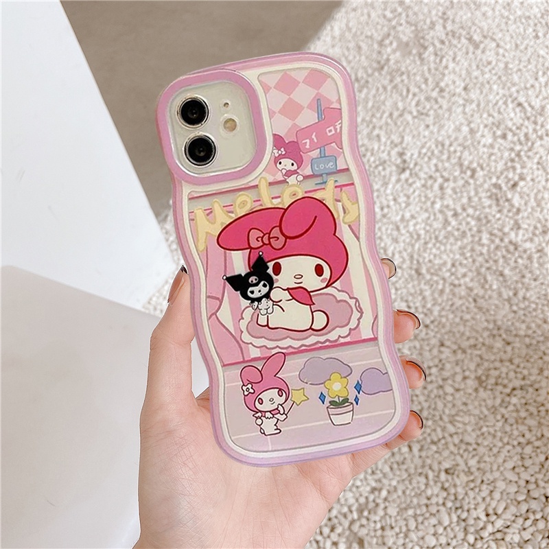 Soft Case Motif Kartun Melody Untuk IPhone 6 6s 7 8 Plus 11 14 12 13 Pro MAX XR X XS MAX 14 Plus SE 2020