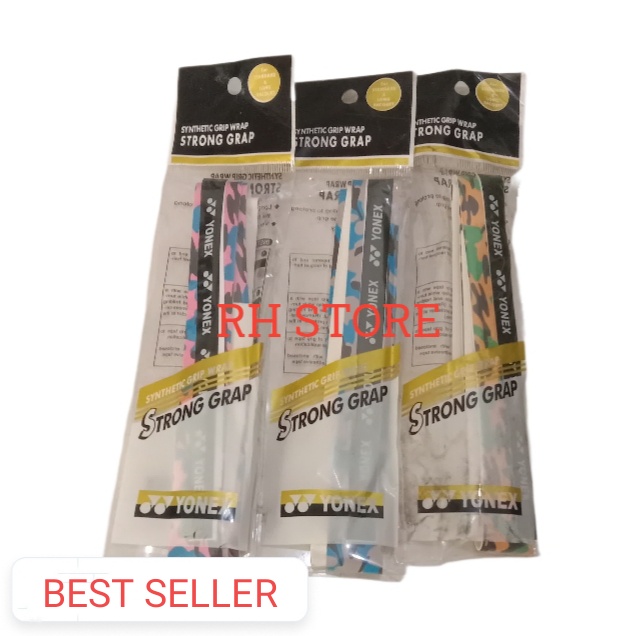 DISKON Grip Raket Badminton Yonex Karet Tulang Aerotec Japan