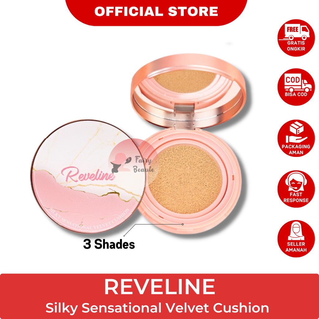 REVELINE Silky Sensational Velvet Cushion