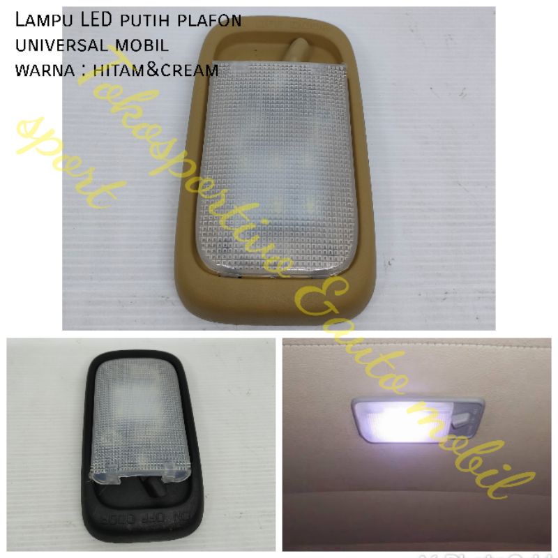 Lampu LED plafon Lampu kabin interior tengah universal mobil LED model Avanza