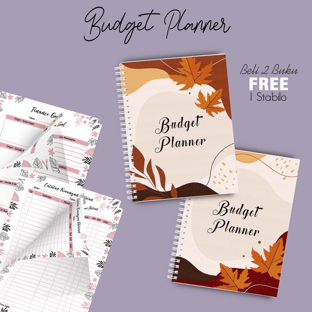 

Hanabi Budget Planner / Financial Planner Beli 2 Buku Gratis Highlighter Kode BP04B