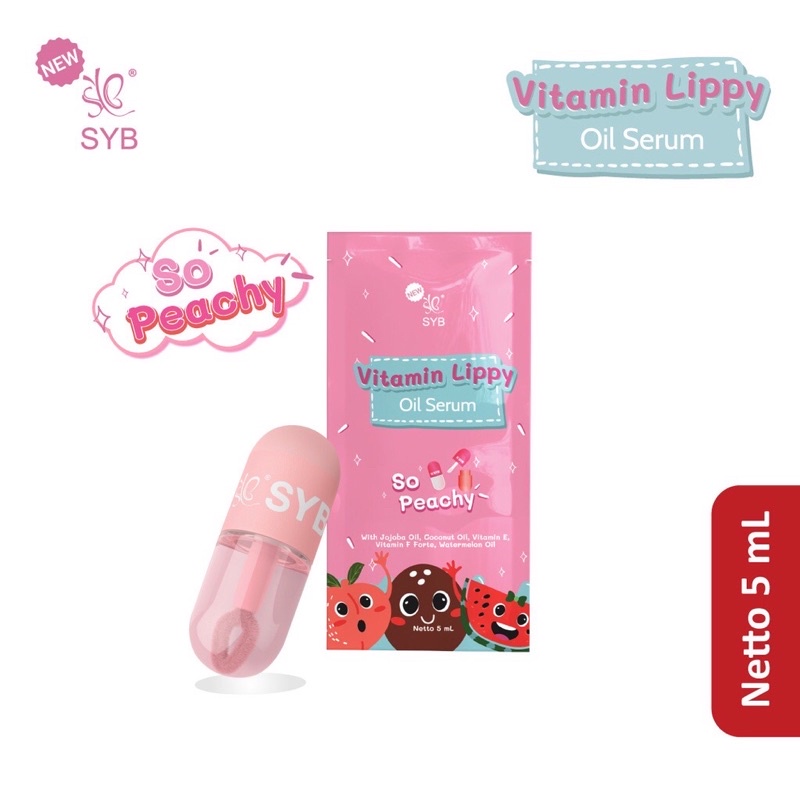 SYB Vitamin Lippy Oil Serum Bibir