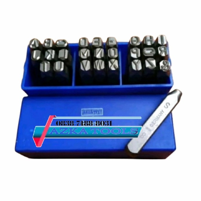 

Unik Huruf Ketok Set 4Mm Masus Germany A-Z Stamp Punch Letter Size 4 Mm Murah