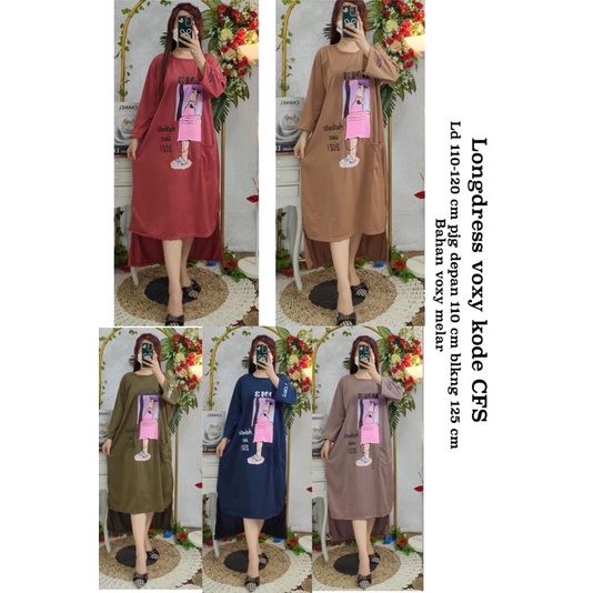 Longdress voxy kode CFS