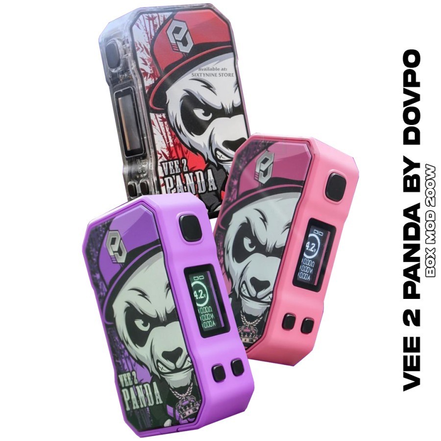 VAPOOOR VAPEE MODS DOVPOO VEE 2 PANDA ORIGINAL TERMURAH