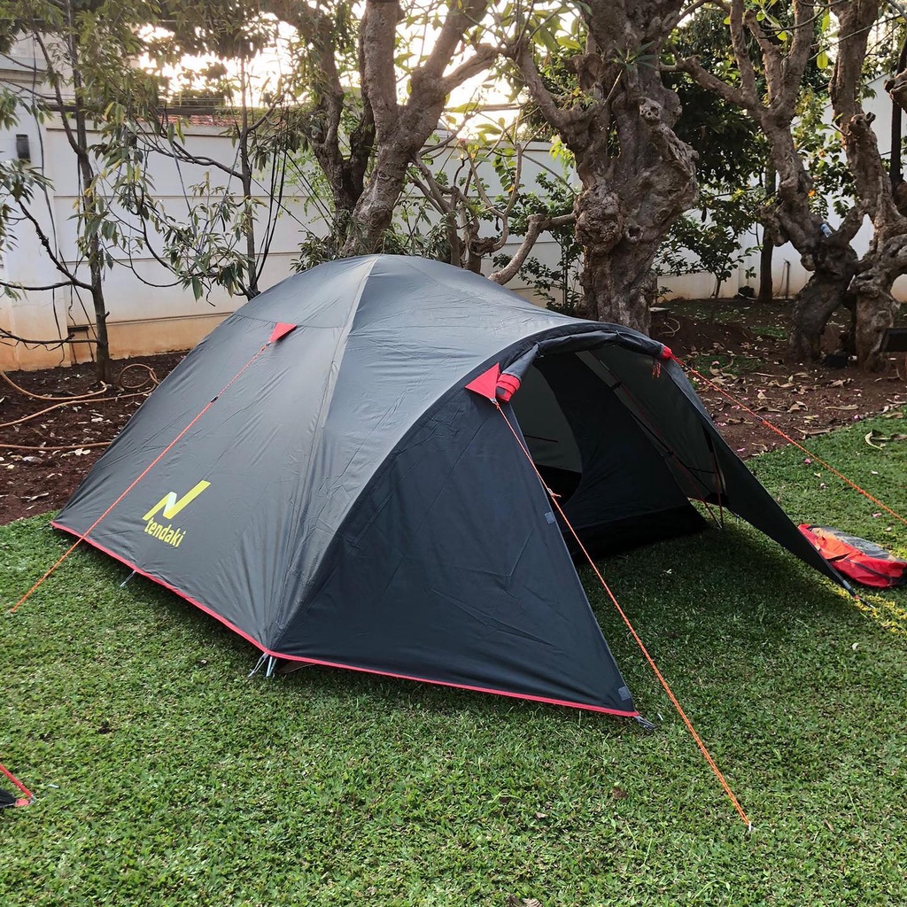 Tenda Borneo 4 Dark Grey | Tendaki Borneo 4 | Mountain Inn Sports Borneo 4