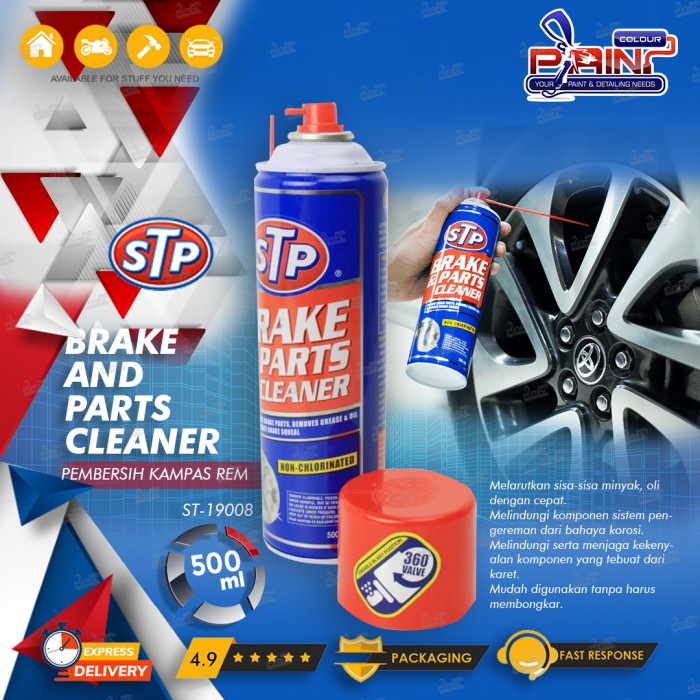 STP Brake &amp; Parts Cleaner Cairan Pembersih Rem Mobil Motor Sepeda ABS