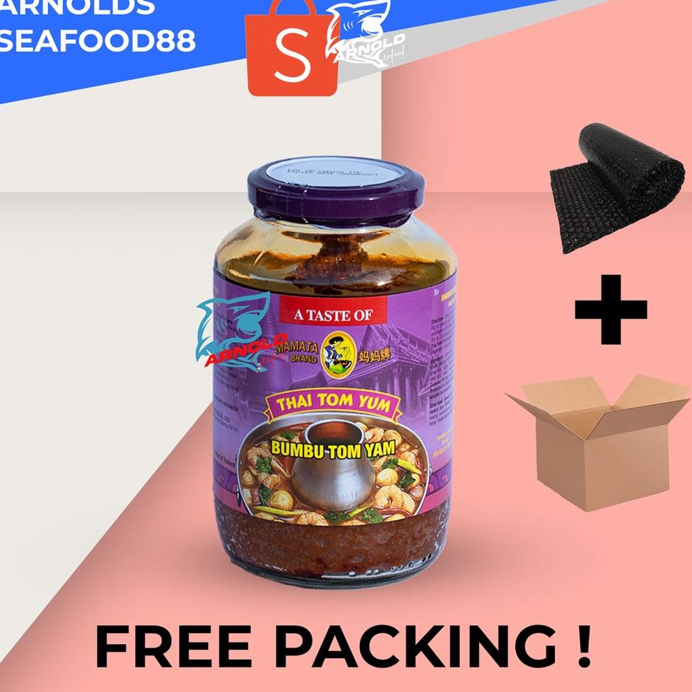 

Terlaku. Bumbu tomyum mamata brand 675g FAT