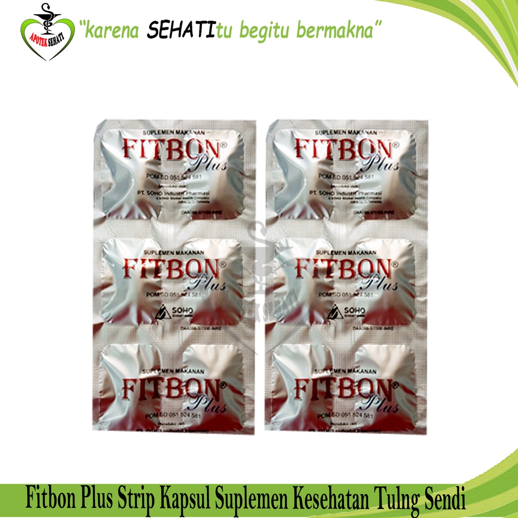 Fitbon Suplemen Kesehatan Memelihara Tulang Persendian