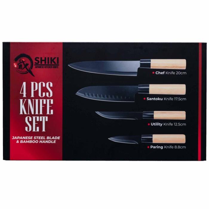 Pisau Jepang Set - Shiki - Japanese Steel