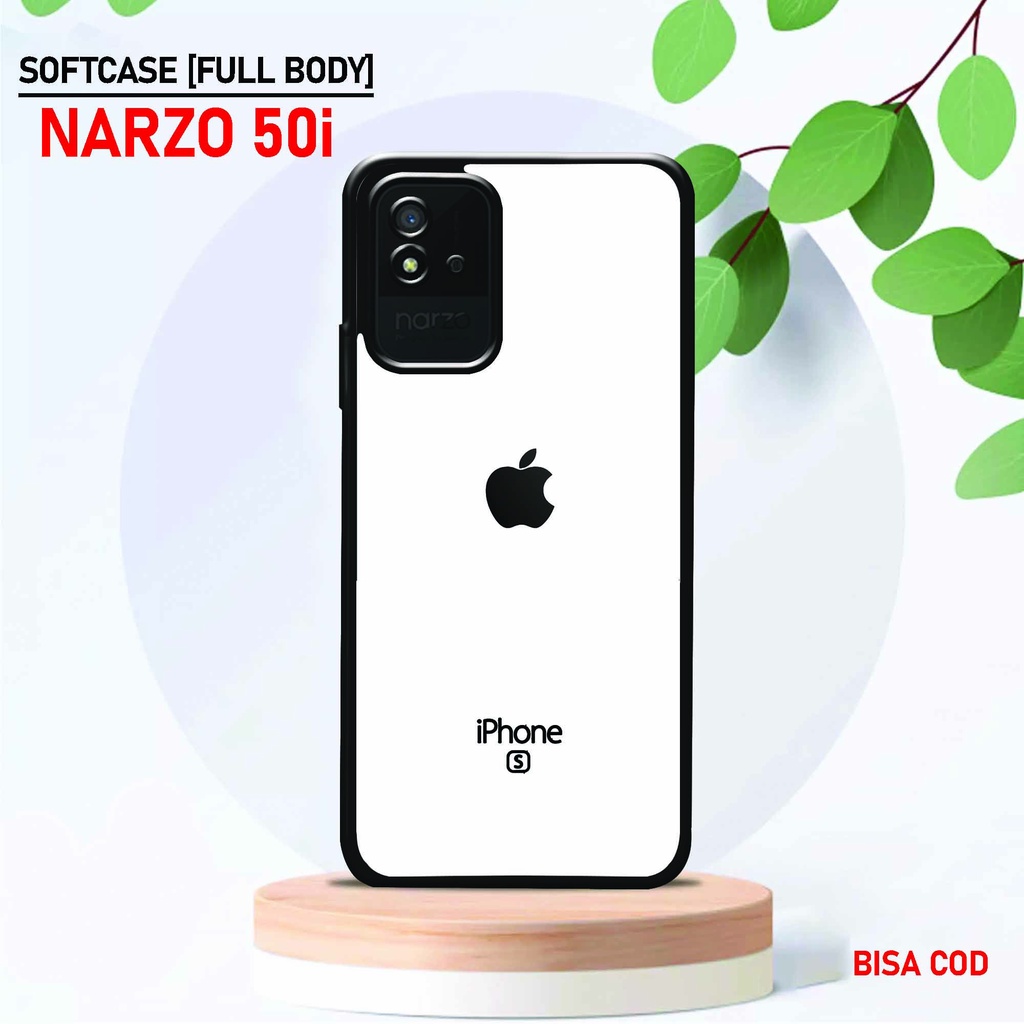 Softcase Glossy Realme Narzo 50i - Fashion Case [ UC 40 ] Realme Narzo 50i - Softcase Mengkilat Real