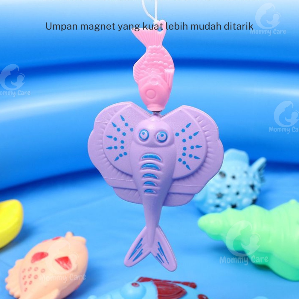 MOMMYCARE MAINAN PANCING IKAN MAGNET DAN KOLAM PANCINGAN MAGNET ANAK