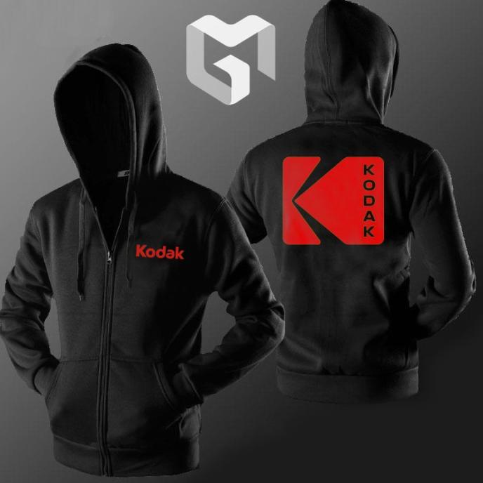 Jaket Pria Kodak Camera Sweater Distro Polos