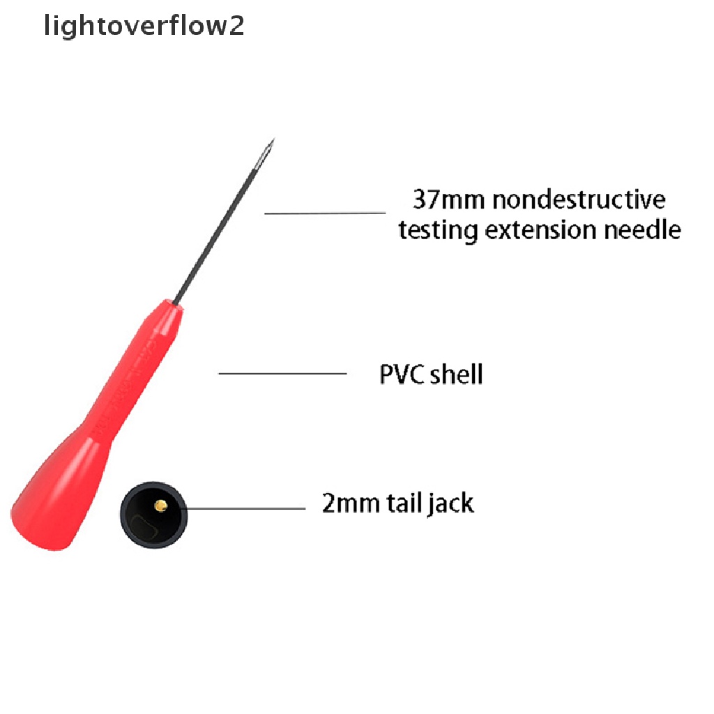 (lightoverflow2) 1 Pasang Pena Multimeter 2mm Sharp