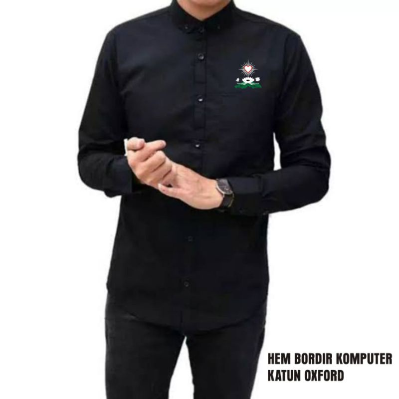 KEMEJA PSHT LENGAN PANJANG HEM PENDEK. BAHAN KATUN, BORDIR KOMPUTER.