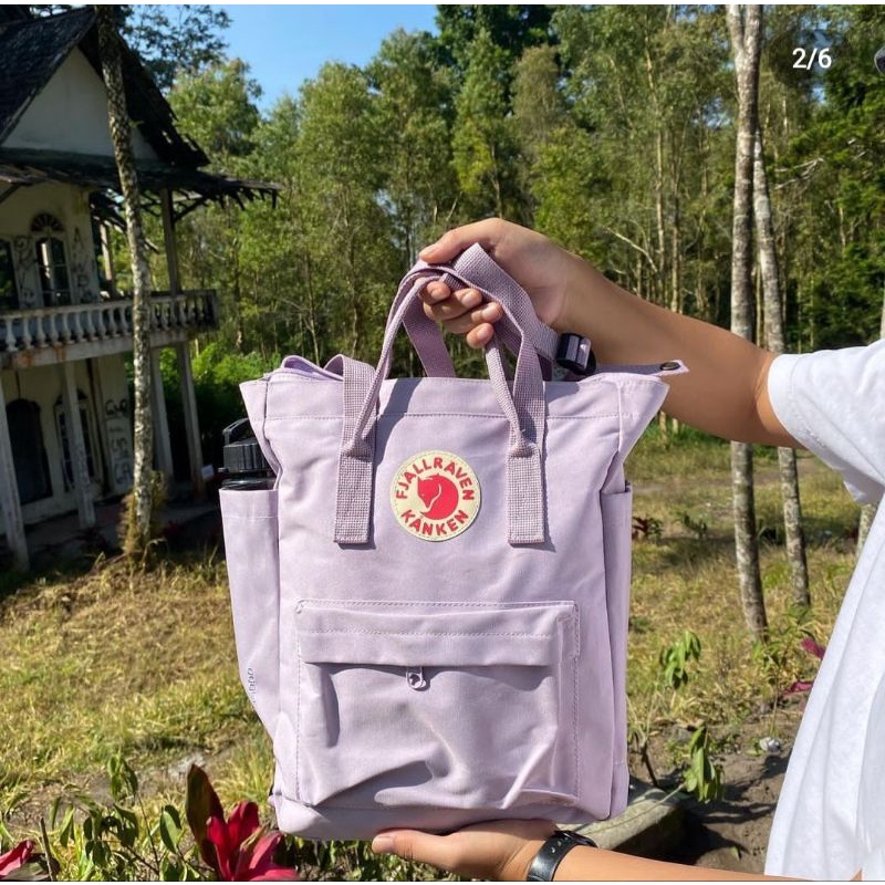 RANSEL FJALLRAVEN KANKEN TOTEPACK G-1000 - TAS KANKEN SECOND TWO-WAYS - KANKEN PRELOVED