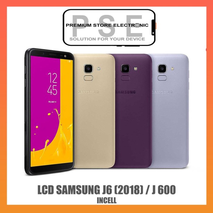 LCD Samsung J6 J600 2018 Fullset Touchscreen Garansi 1 Bulan